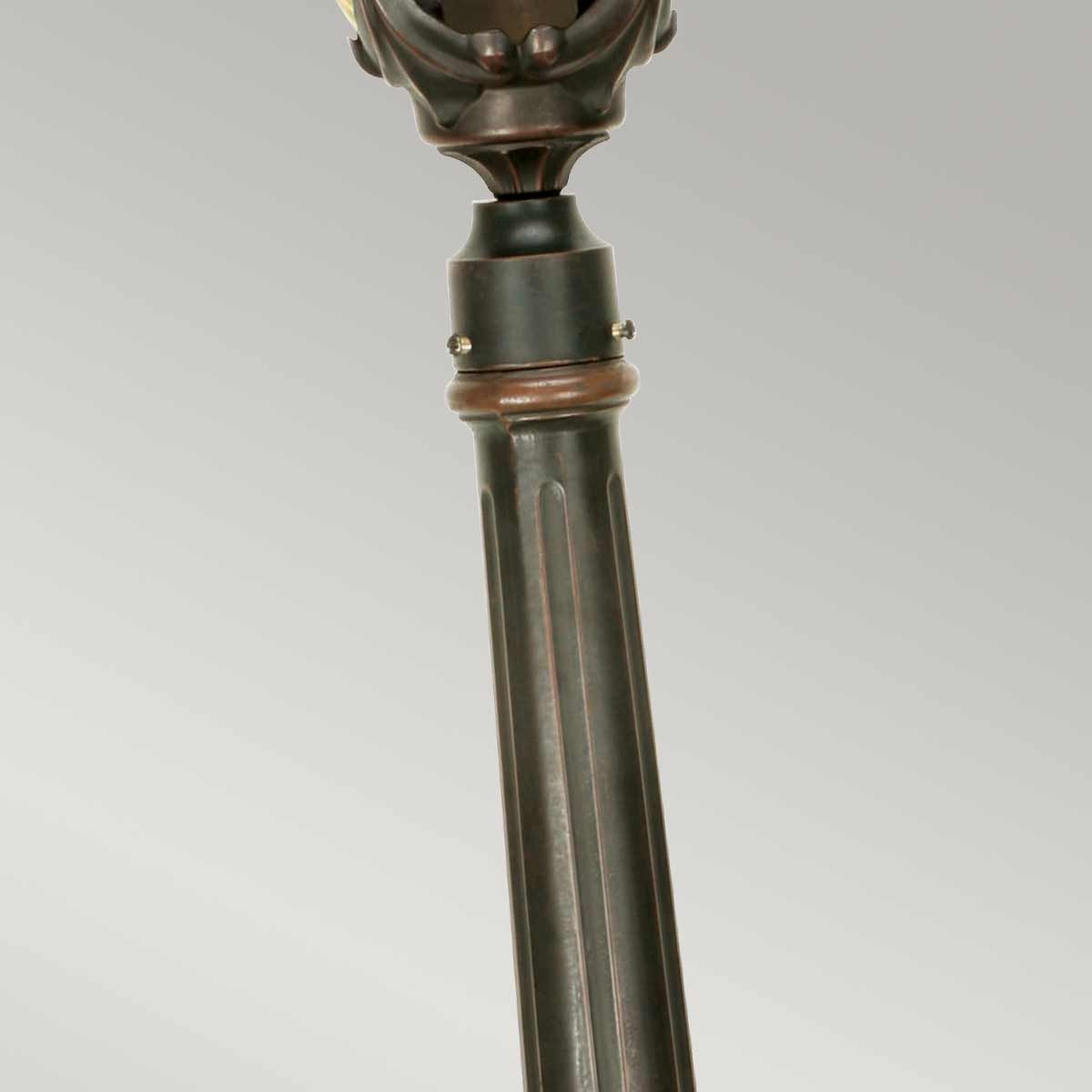 Philadelphia Medium Pillar Lantern in Old Bronze Finish