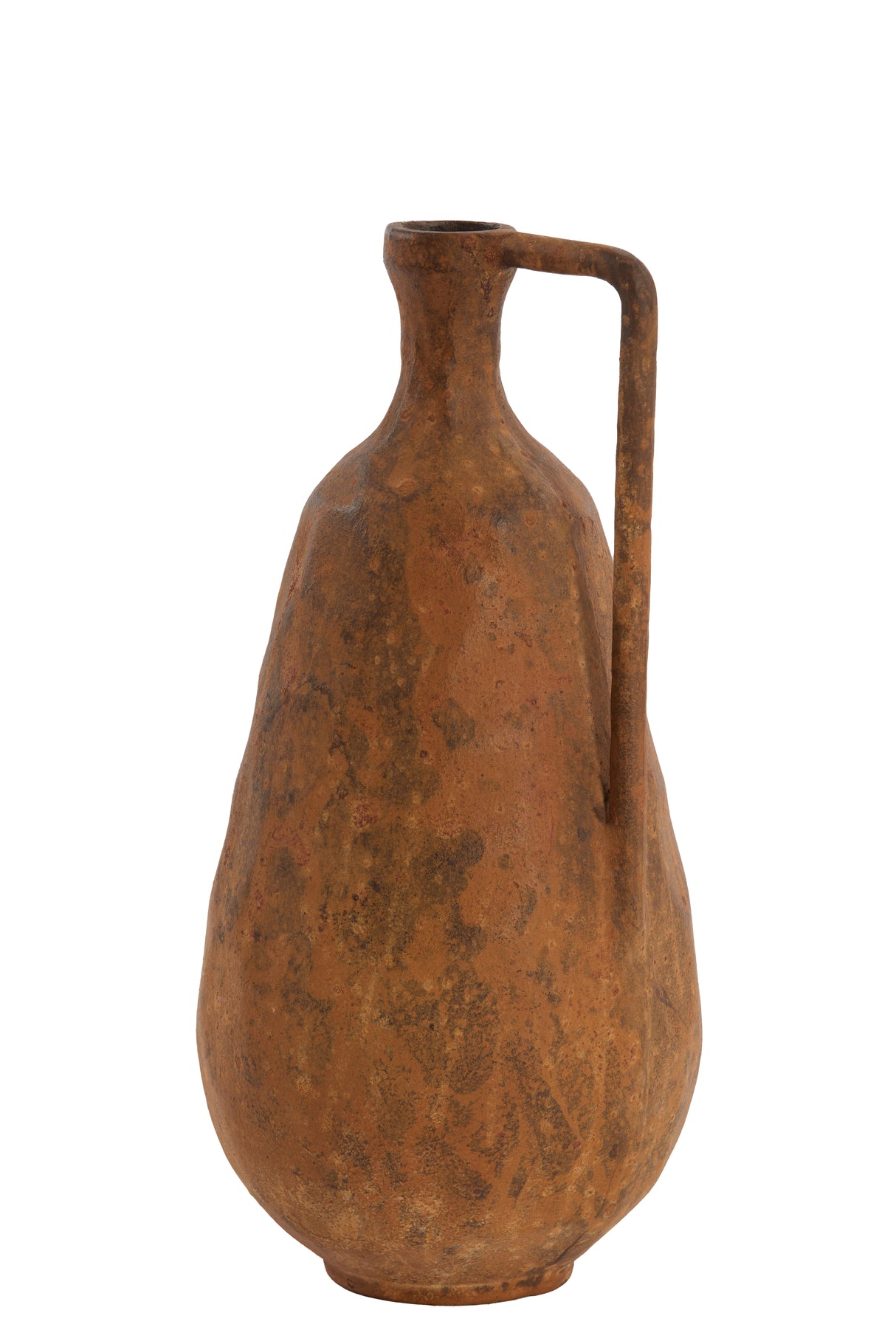 Artisan Rusted Elegance Vase - 17x16.5x35 cm