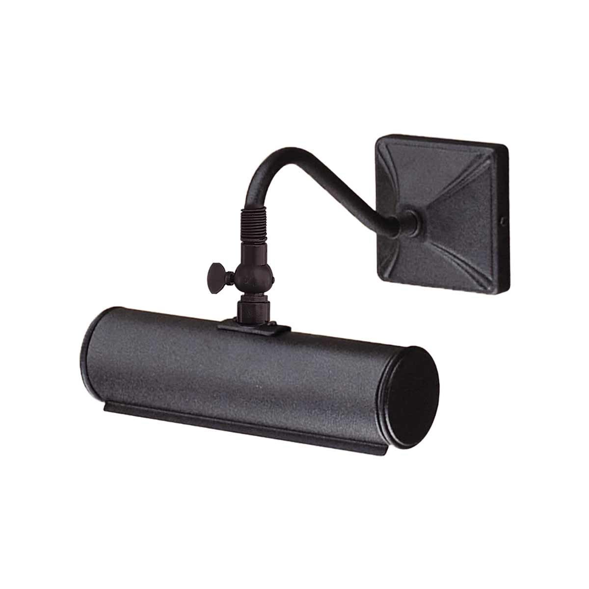 Elegant Black Iron Picture Light (190mm)