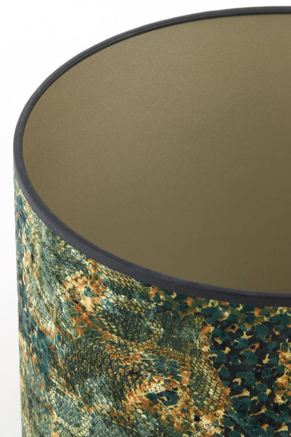 Emerald Green Cylindrical Shade 20x20x15 cm