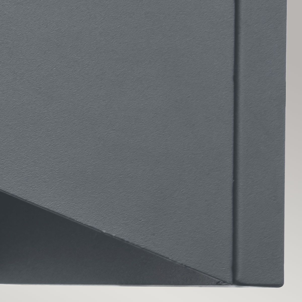 Porto 1 Light Wall Lantern Grey