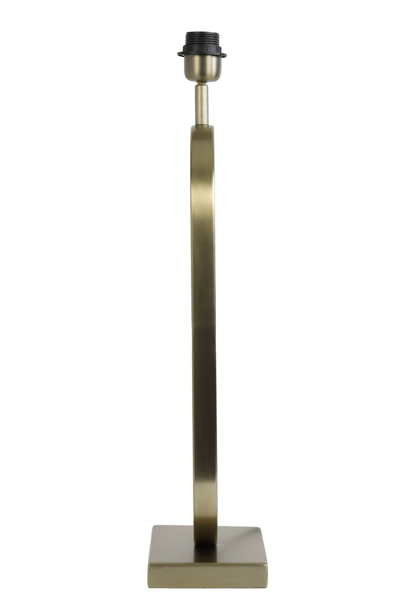 Elegant Jamiri Light Gold Table Lamp Base, 20x13x55 cm