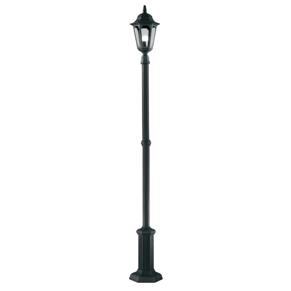 Elegant Black Parish Outdoor Lamp Post