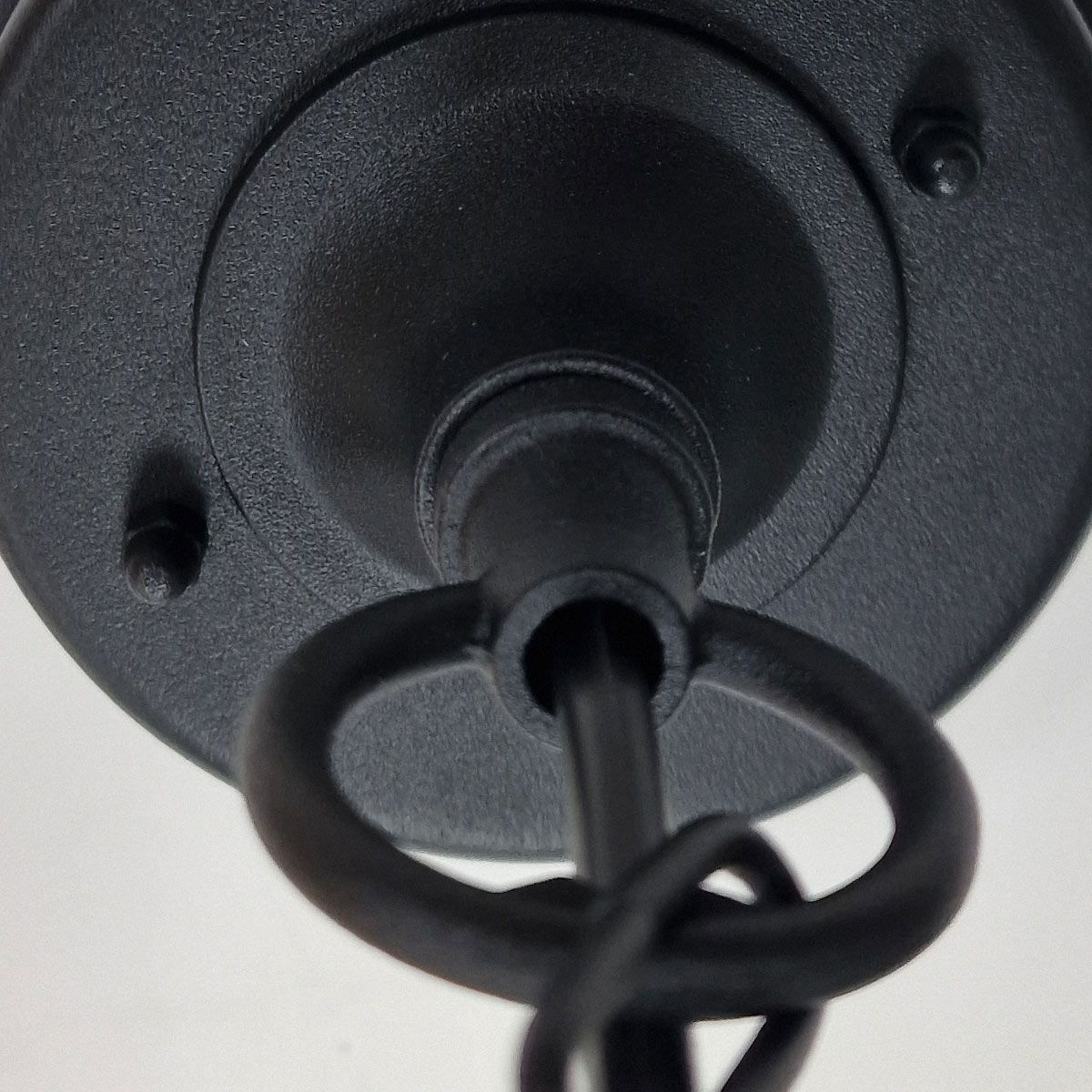 Parish 1 Light Chain Lantern Black
