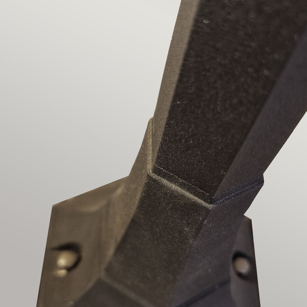 Parish Mini Black Steel Pillar Lantern