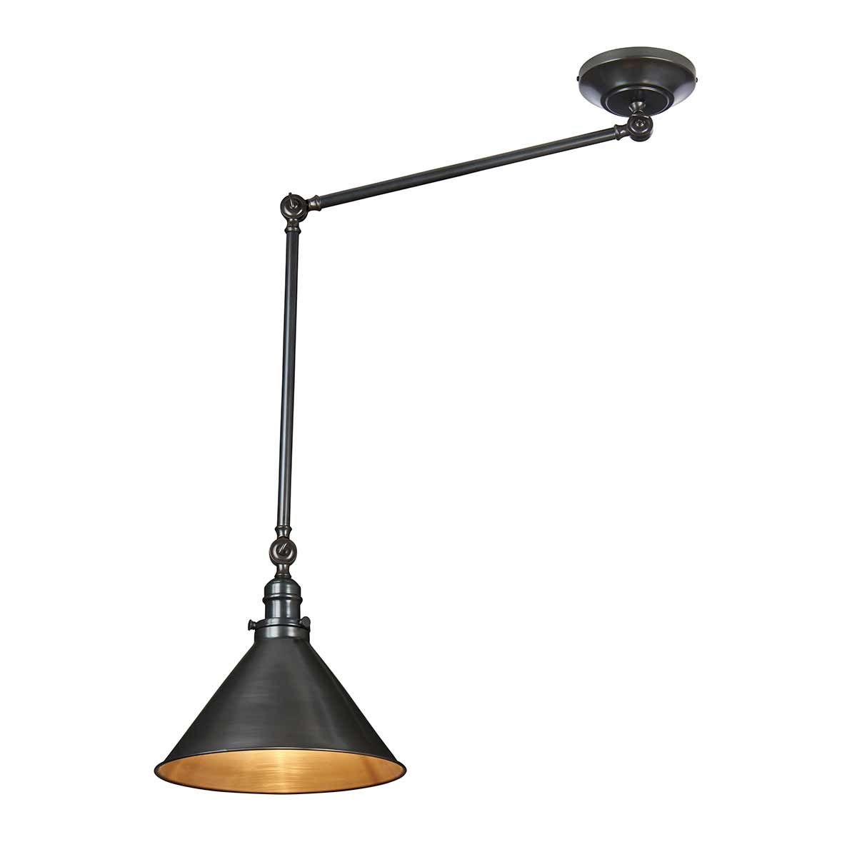 Provence Old Bronze Adjustable Wall Light/Pendant