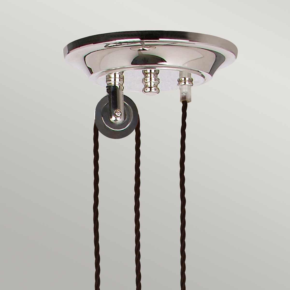 Provence Pendant in Polished Nickel Finish