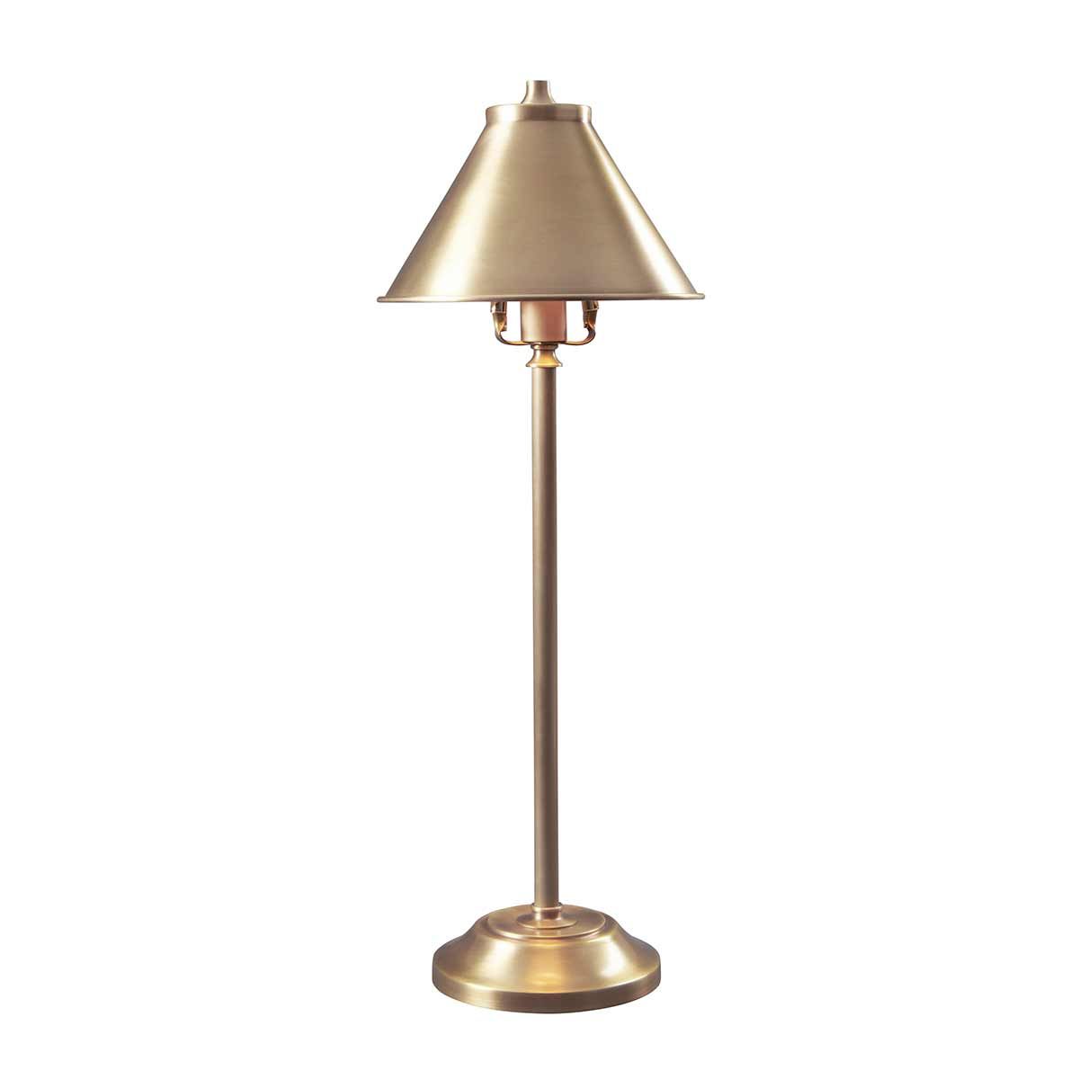 Aged Brass Provence Table Lamp