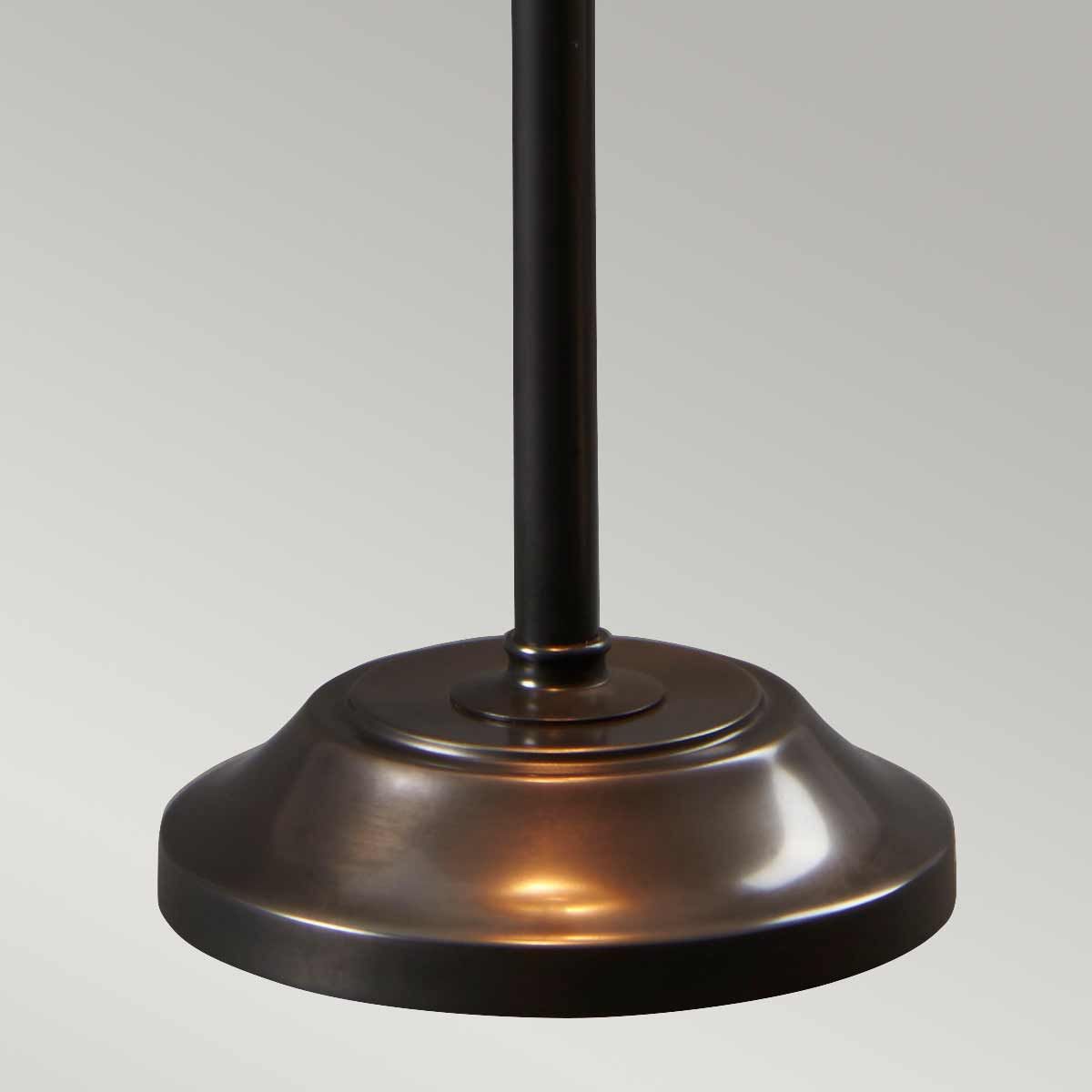 Vintage French Bistro Table Lamp in Old Bronze Finish