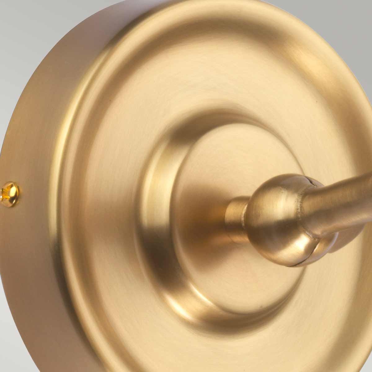 Provence One-Light Wall Sconce in Vintage Brass Finish