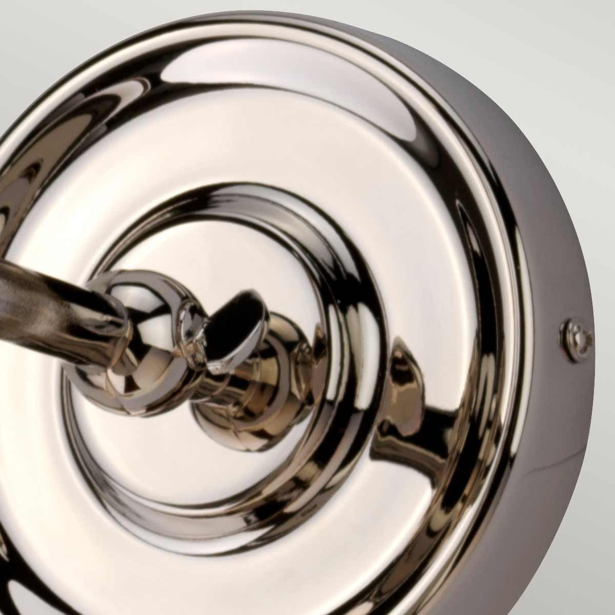 Provence Single-Light Wall Sconce in Polished Nickel