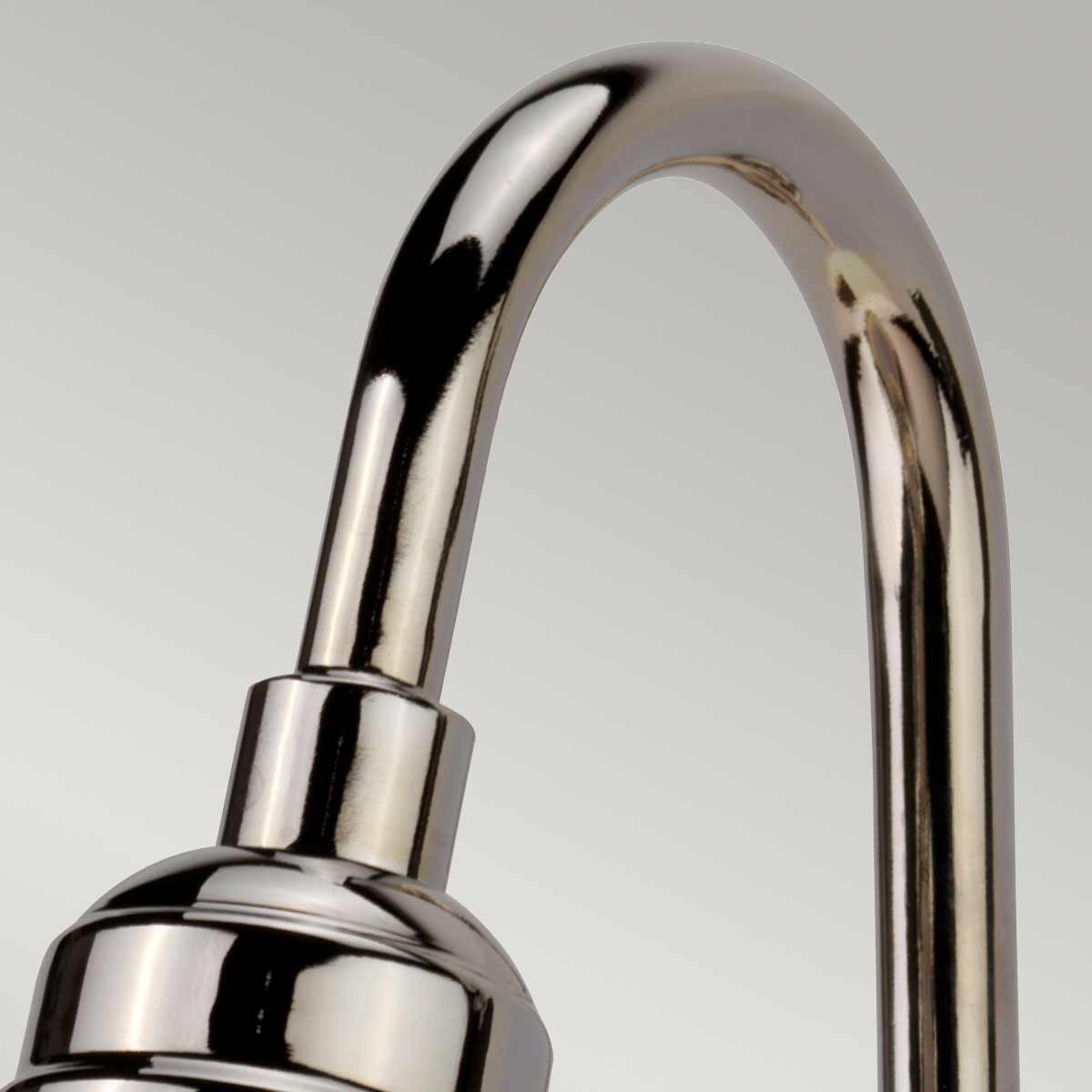 Provence Single-Light Wall Sconce in Polished Nickel