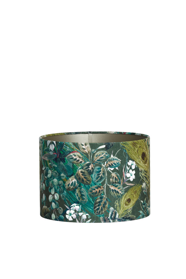 Flora Green Cylindrical Shade 30-30-21 cm