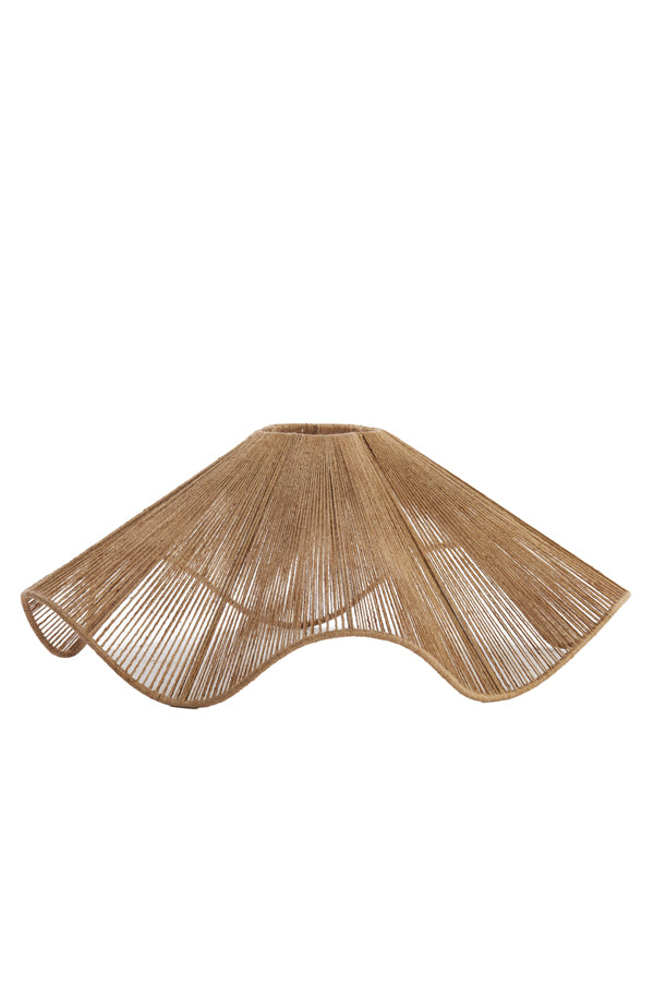Natural Jute Wave Shade 53-53-29 cm Fodara Design