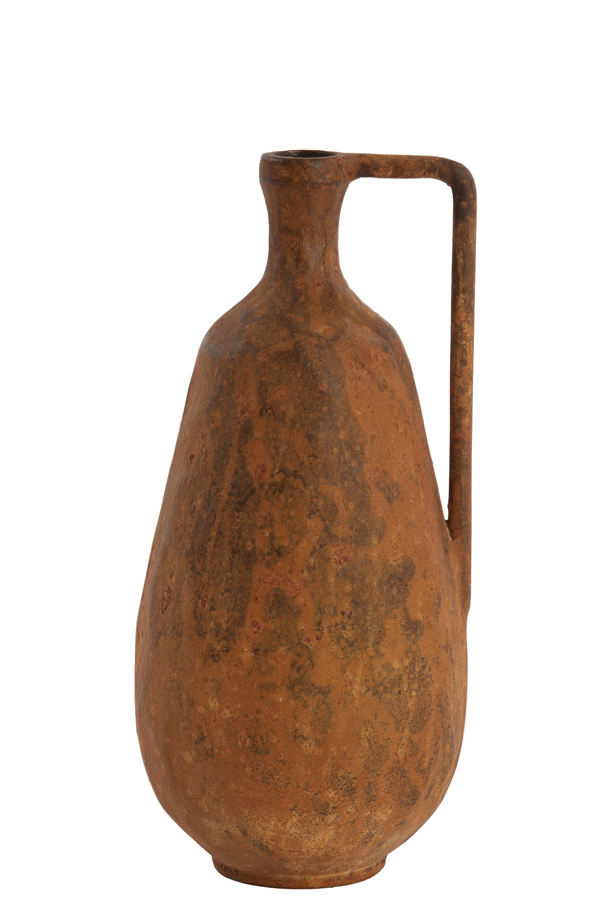 Artisan Rusted Elegance Vase - 17x16.5x35 cm