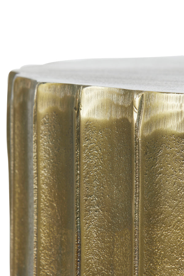 Antique Bronze Kavango Accent Table Ø45x39 cm