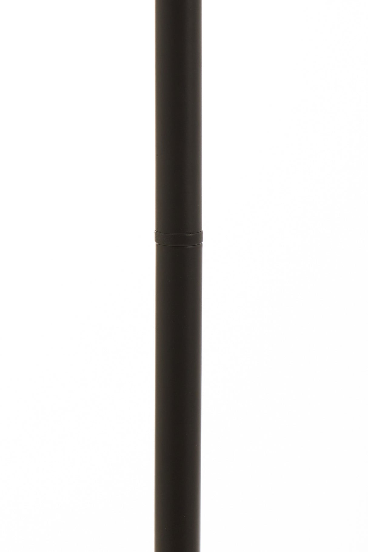 Smoked Glass and Black Floor Lamp, 35cm x 160cm, Julia Collection