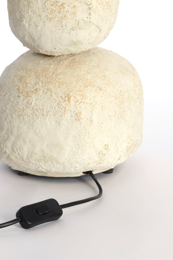 Elegant Cream Marree Lamp Base - 22x72 cm