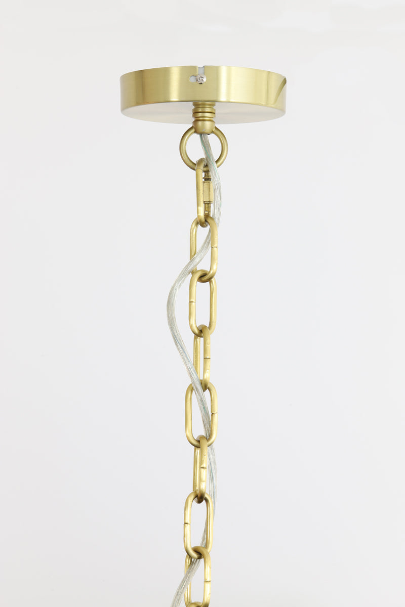 Luxurious Feather Gold & Black Chandelier - E14 Ø80 cm