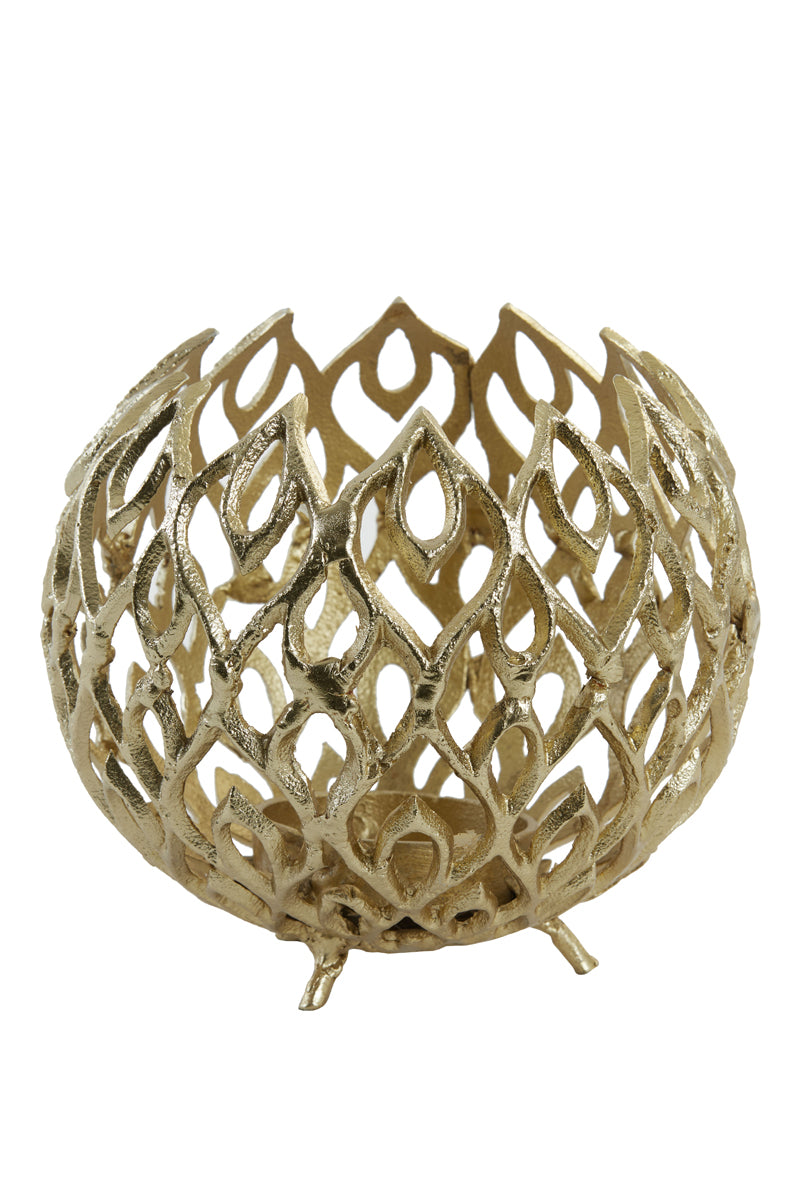 Golden Siam Tealight Holder Ø20x18 cm