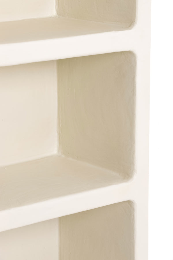 Elegant Nahua Beige Storage Cabinet 110x35x190 cm