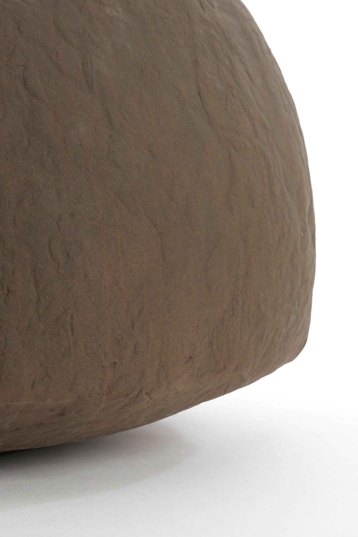 Elegant Tingri Brown Decorative Vase, 39x21 cm
