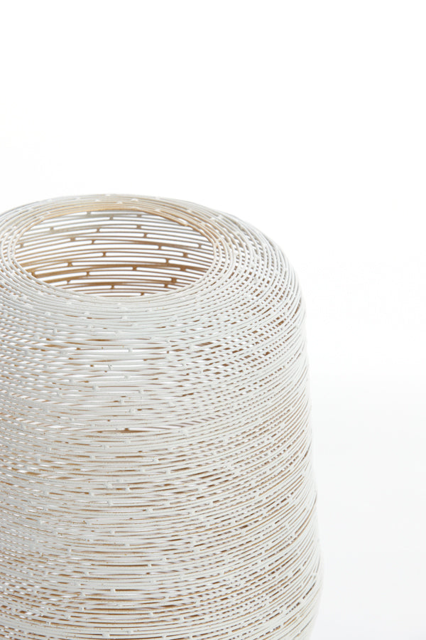 Banjera Cream Hurricane Vase 25x30 cm