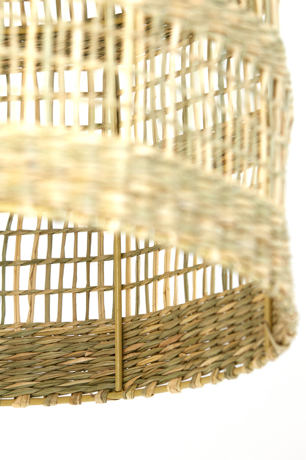 Natural Seagrass Pendant Light - 38x43 cm Sagar Design