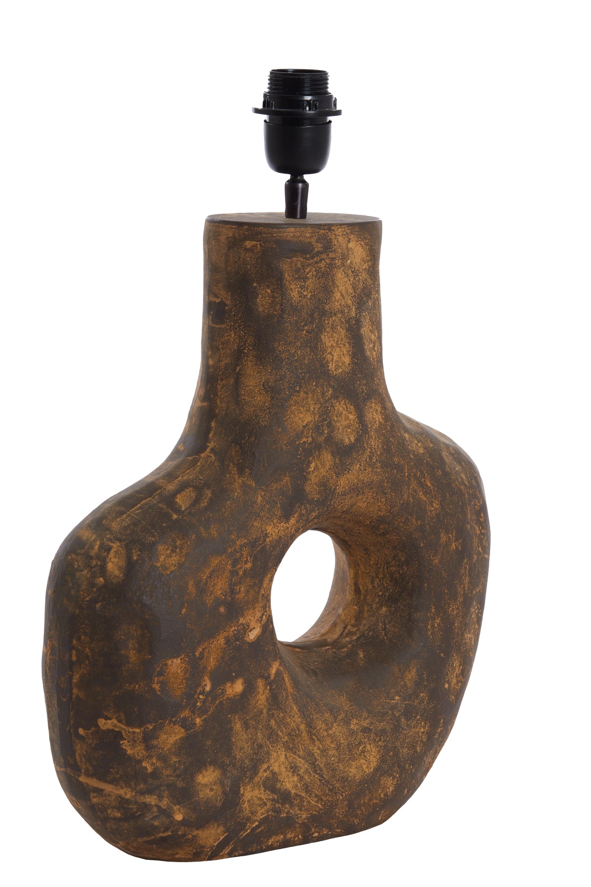 Vintage Brown Tarugi Lamp Stand, 32.5x12x47.5 cm