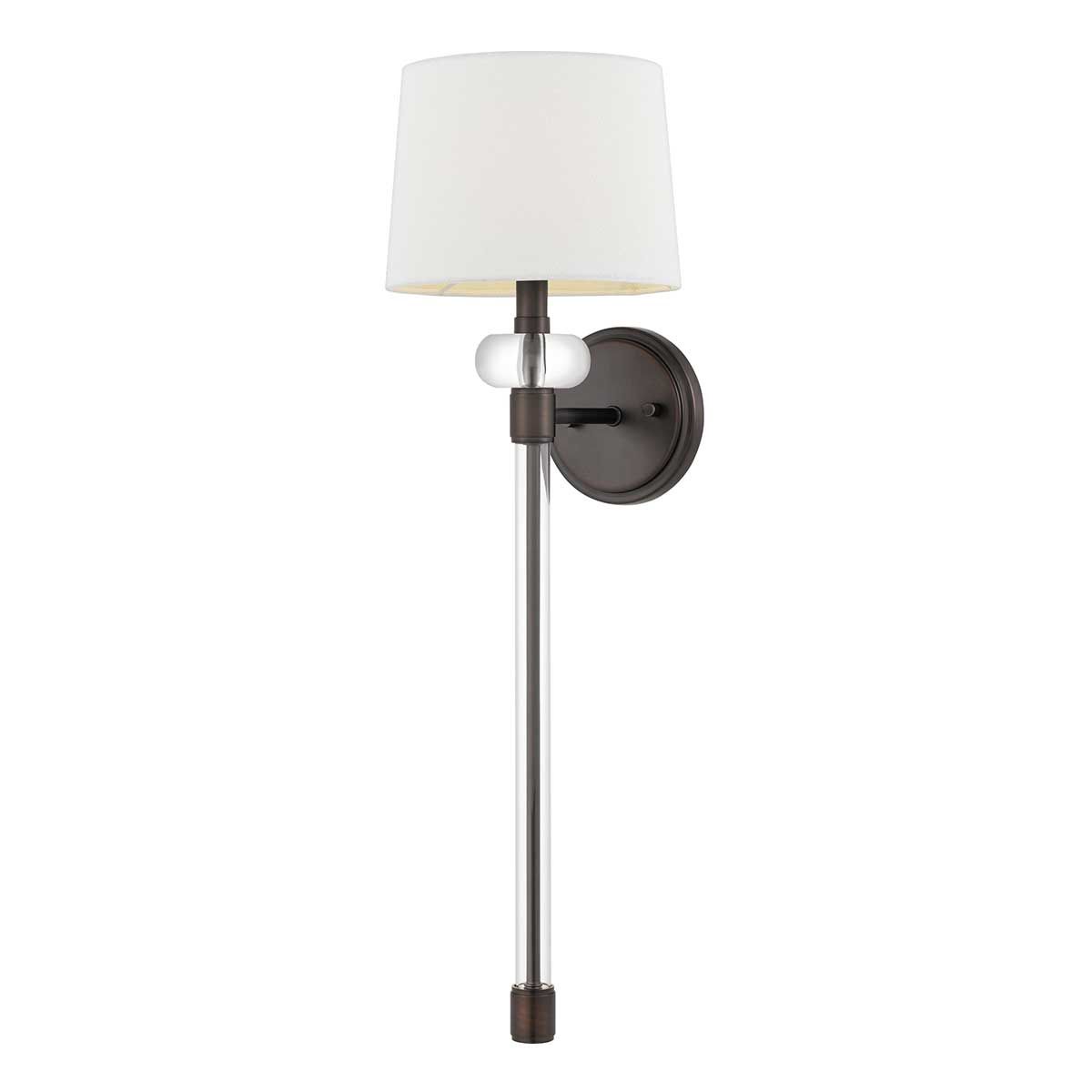 Harbor Bronze Barbour Wall Sconce with Steel Frame