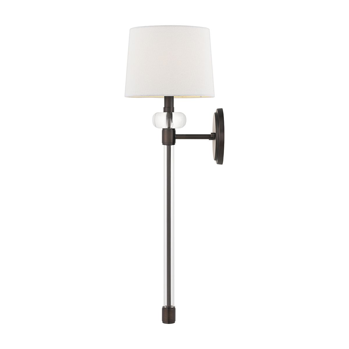 Harbor Bronze Barbour Wall Sconce with Steel Frame