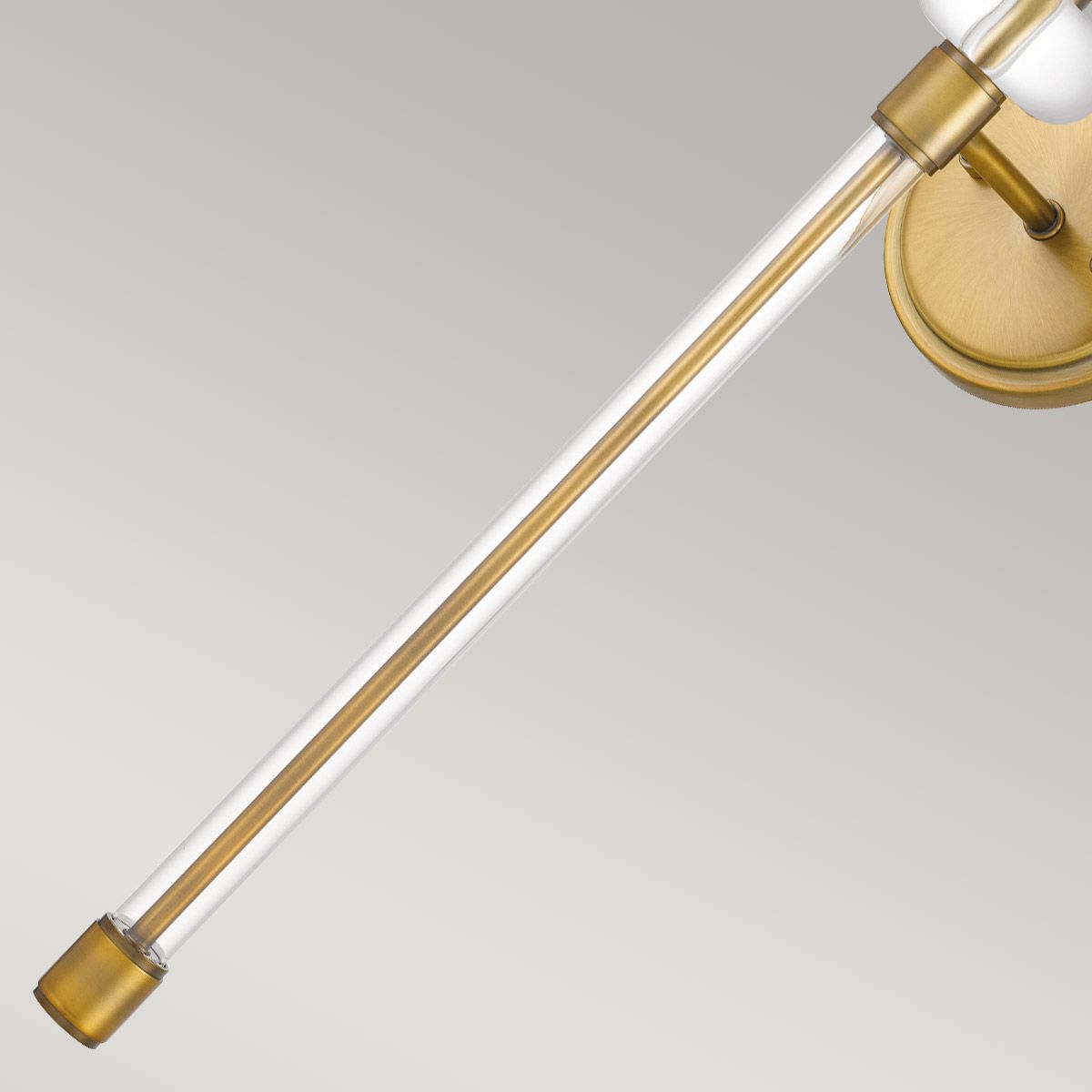 Barbour Weathered Brass Interior Wall Light