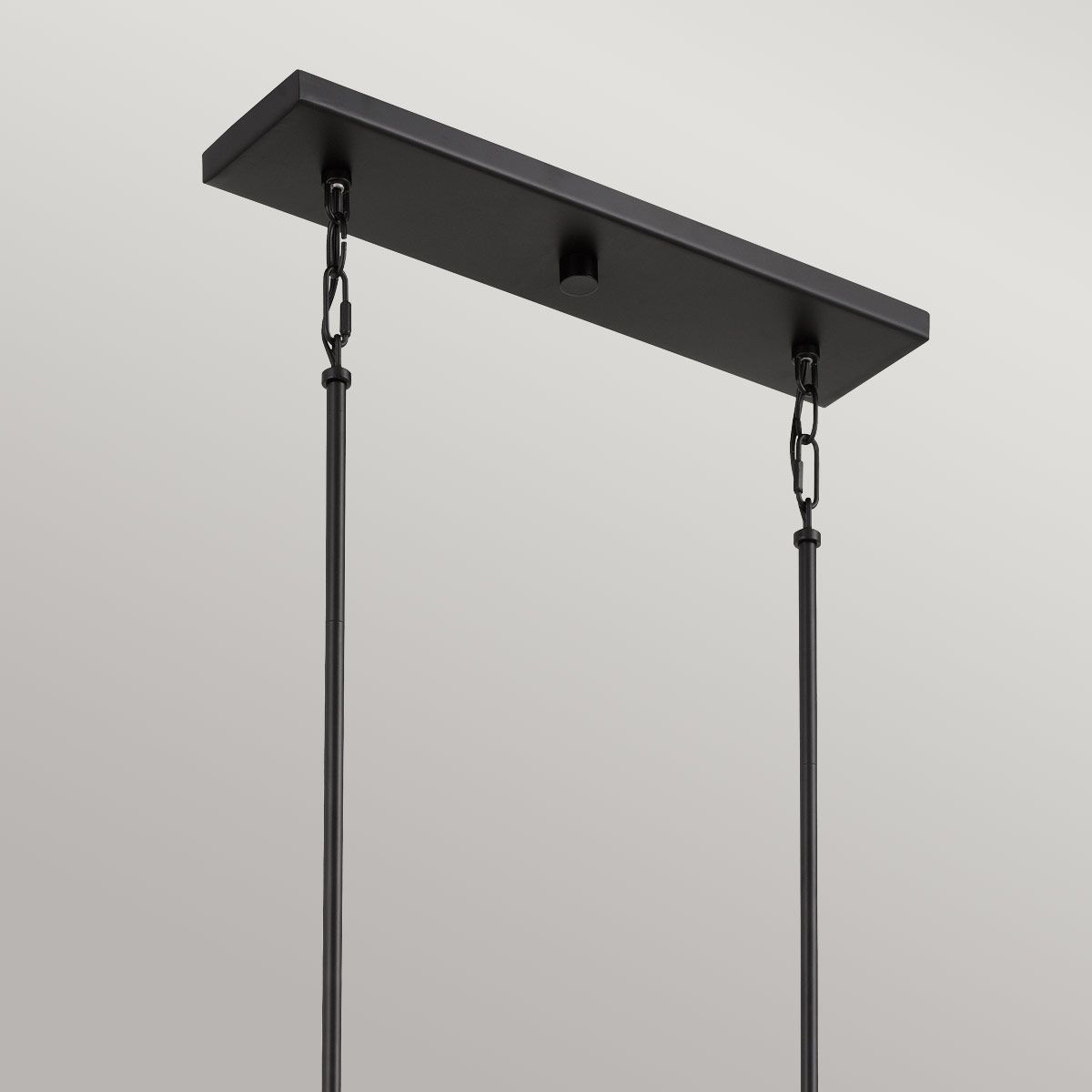 Bismarck Modern Geometric 5-Light Linear Chandelier