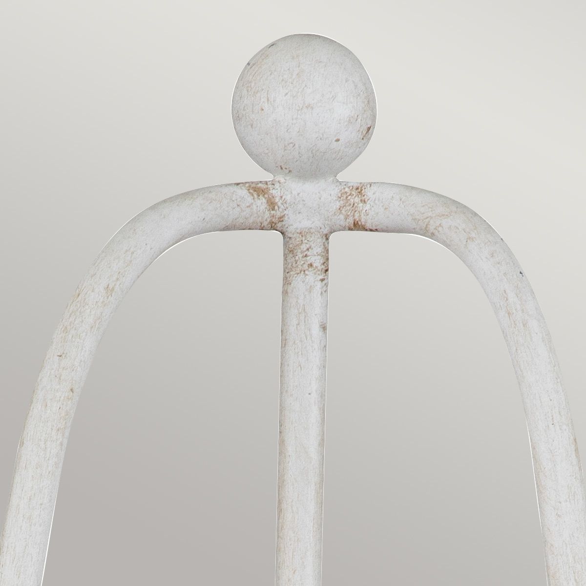 Bradbury Dual Sconce in Antique White Finish