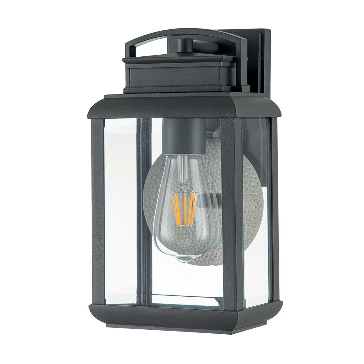 Graphite Elegance: Byron Outdoor Wall Lantern
