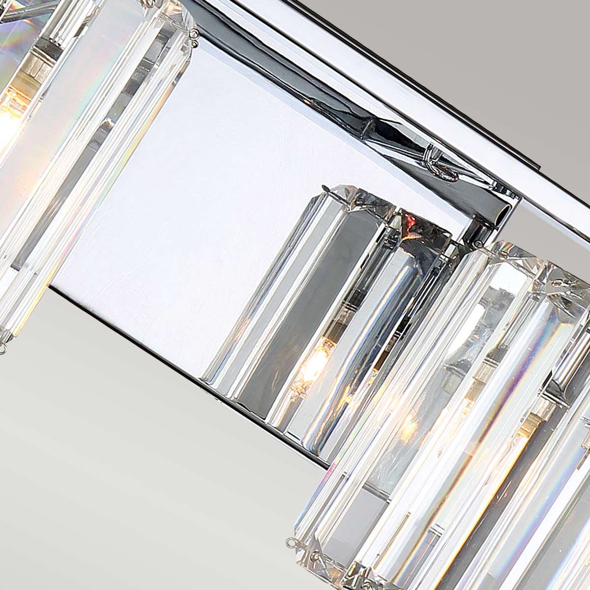 Elegant Divine 2-Light Crystal Wall Sconce