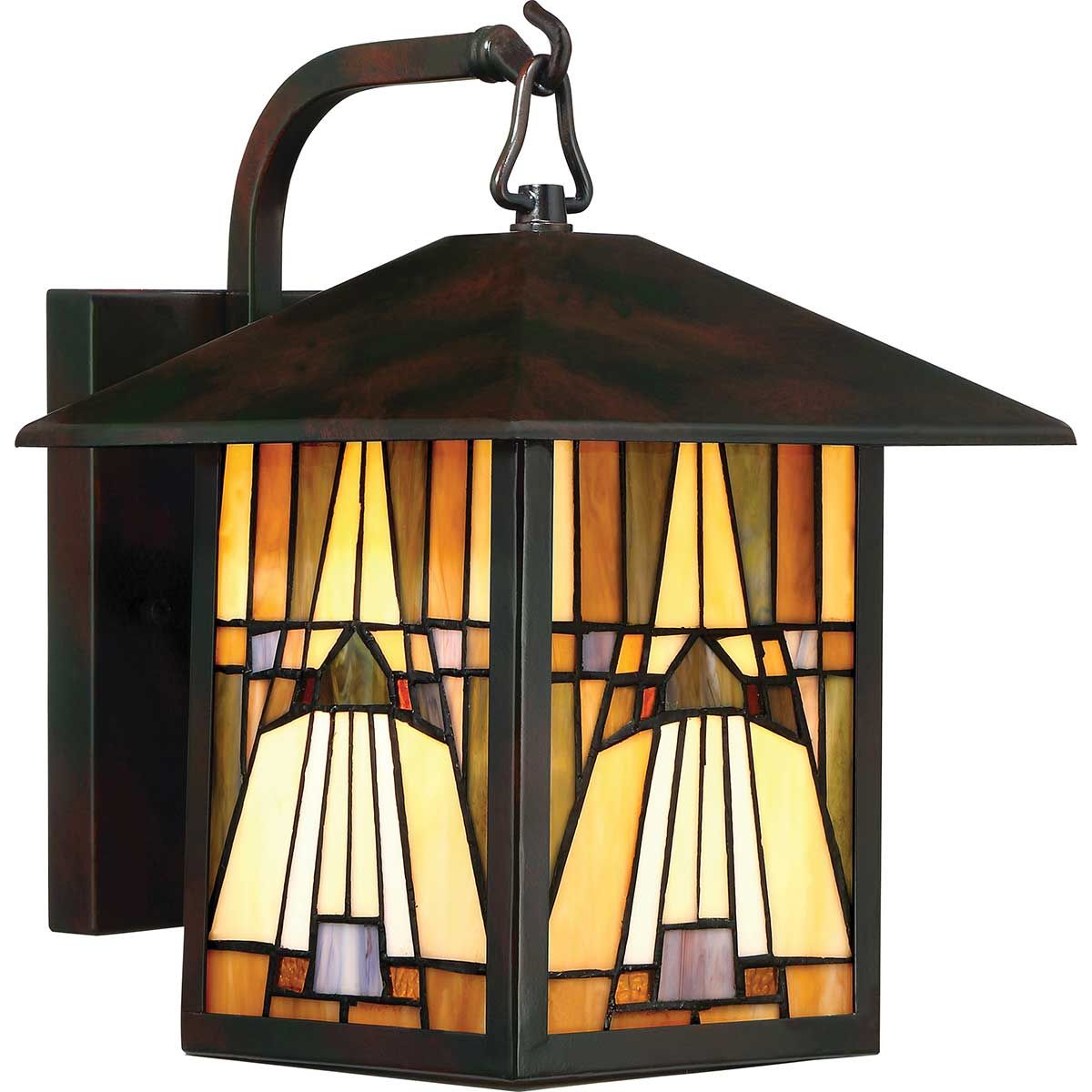Valiant Bronze Arts & Crafts Outdoor Wall Lantern