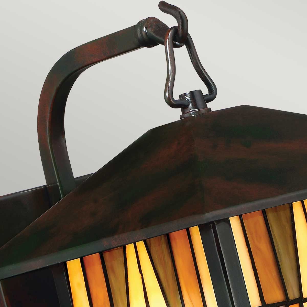 Valiant Bronze Arts & Crafts Outdoor Wall Lantern