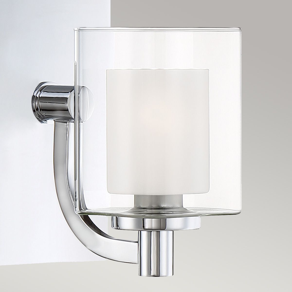 Kolt Polished Chrome LED Bathroom Wall Light