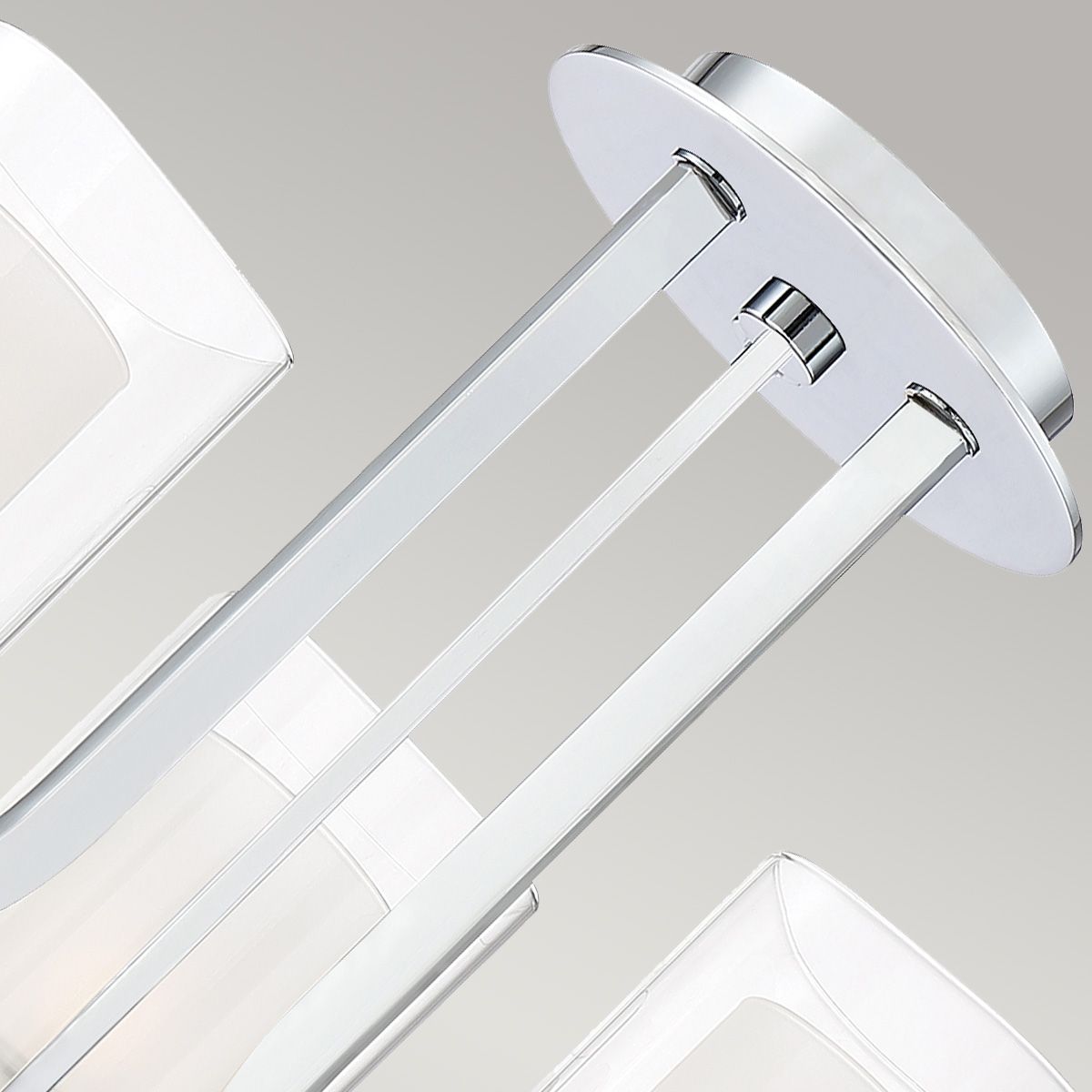 Kolt 3-Light Contemporary Bathroom Ceiling Fixture