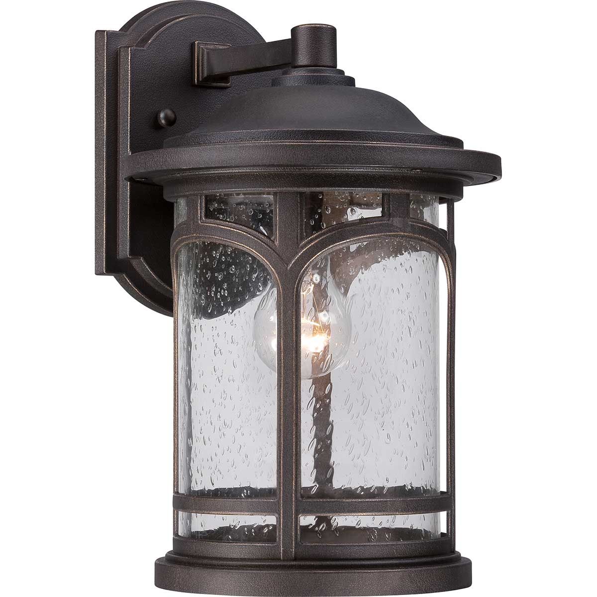 Majestic Palladian Bronze Outdoor Wall Lantern
