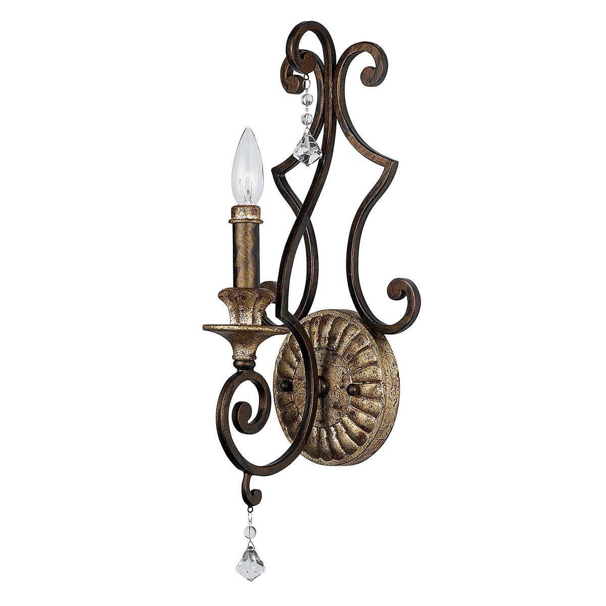 Marquette 1 Light Wall Light Heirloom
