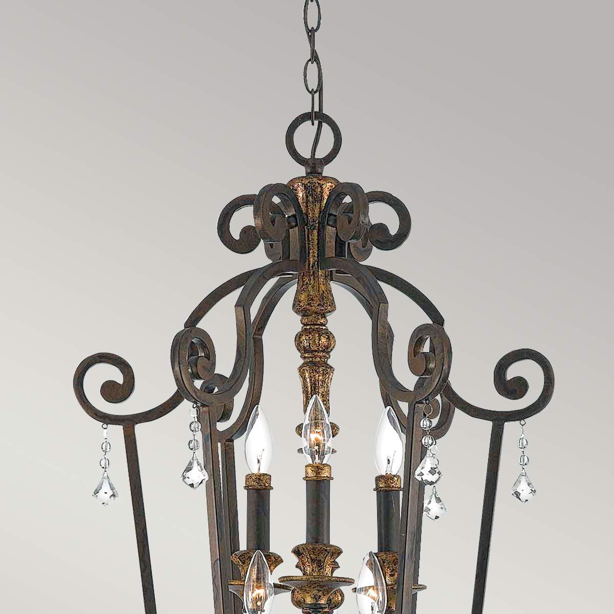 Opulent Heirloom Crystal Chandelier