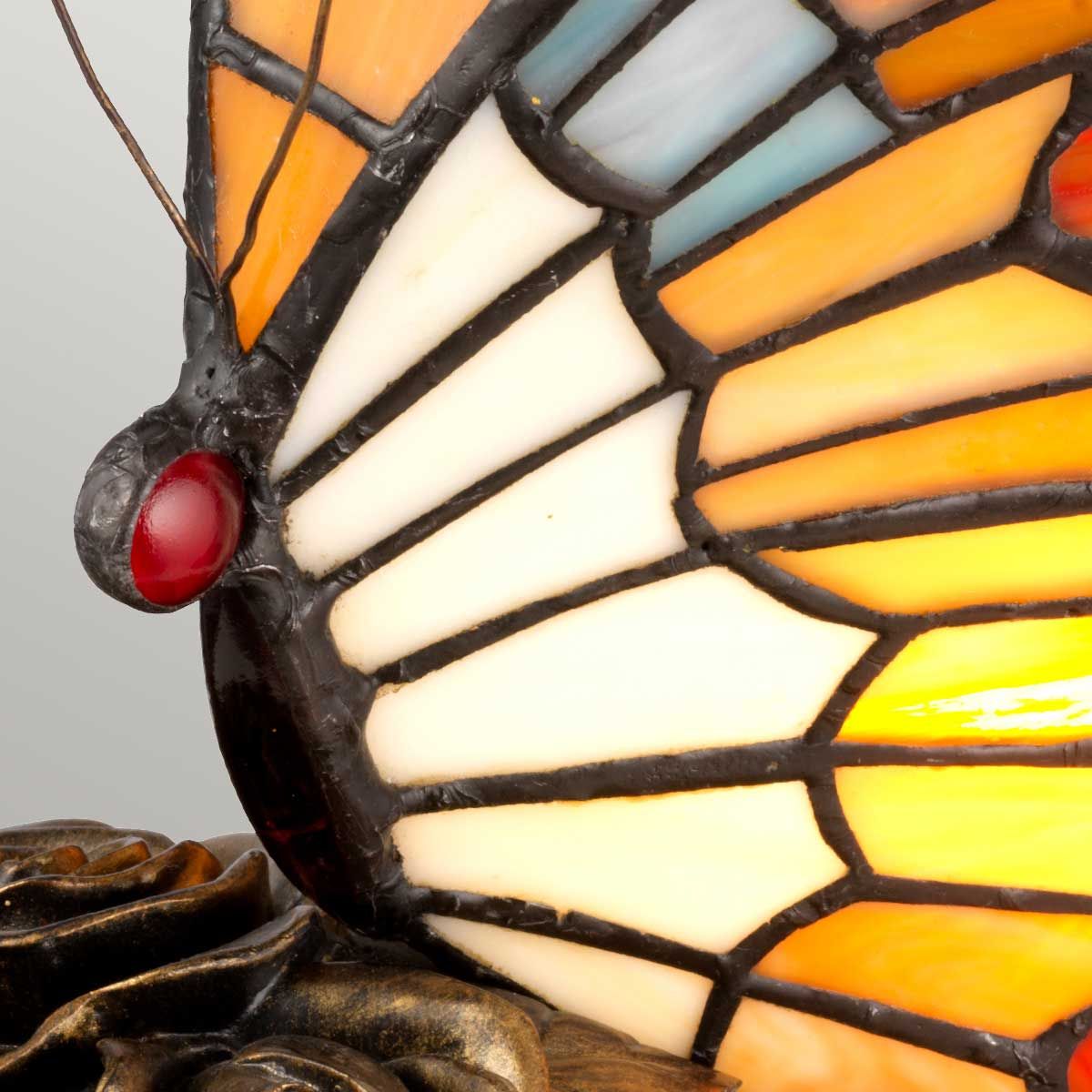 Butterfly Elegance: Tiffany Style Glass Table Lamp