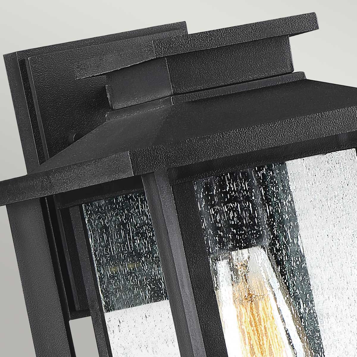 Wakefield Medium Exterior Wall Lantern - Earth Black Finish