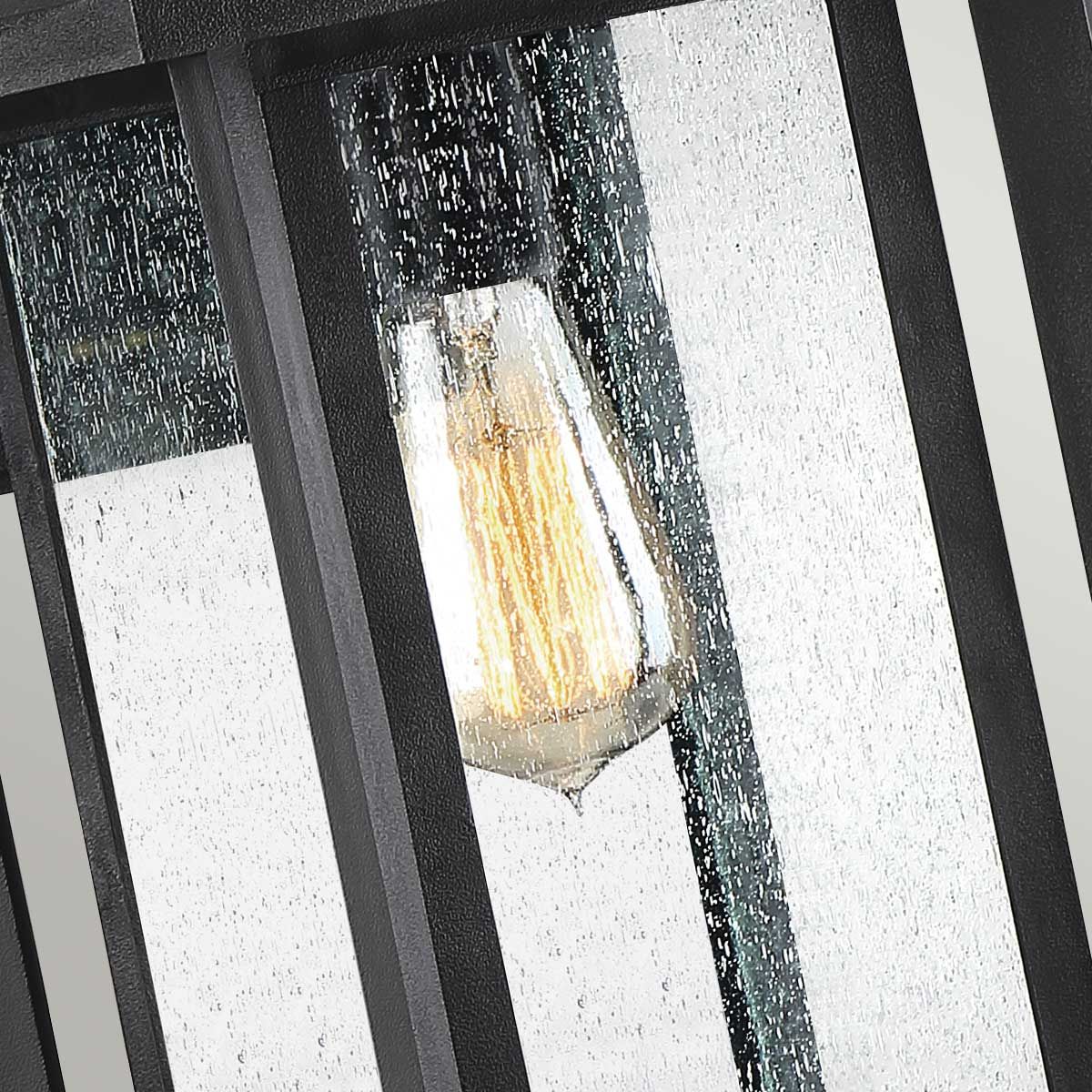 Wakefield Medium Exterior Wall Lantern - Earth Black Finish