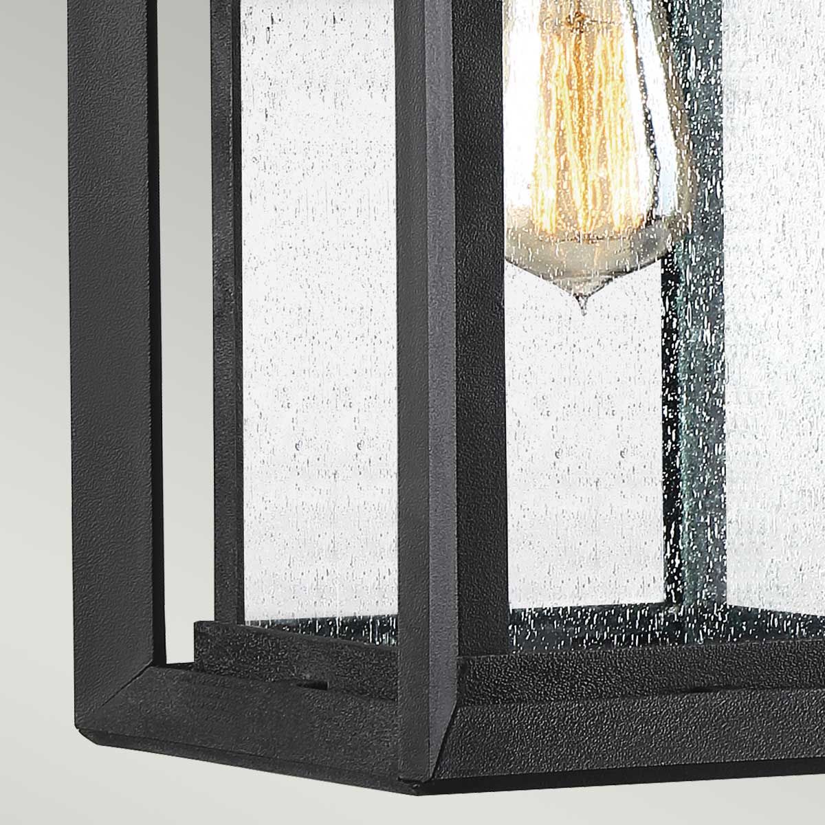 Wakefield Medium Exterior Wall Lantern - Earth Black Finish