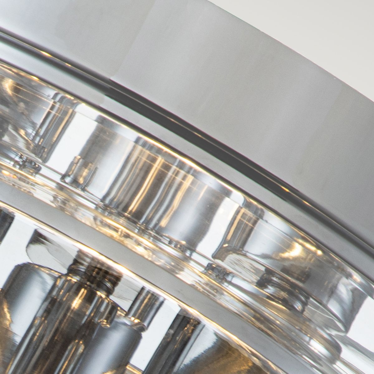 Gleaming Trio Flush Mount Fixture