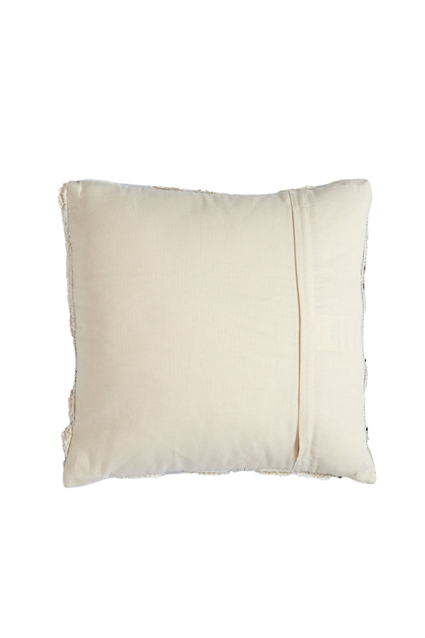 Plush Cream Square Cushion 45x45 cm