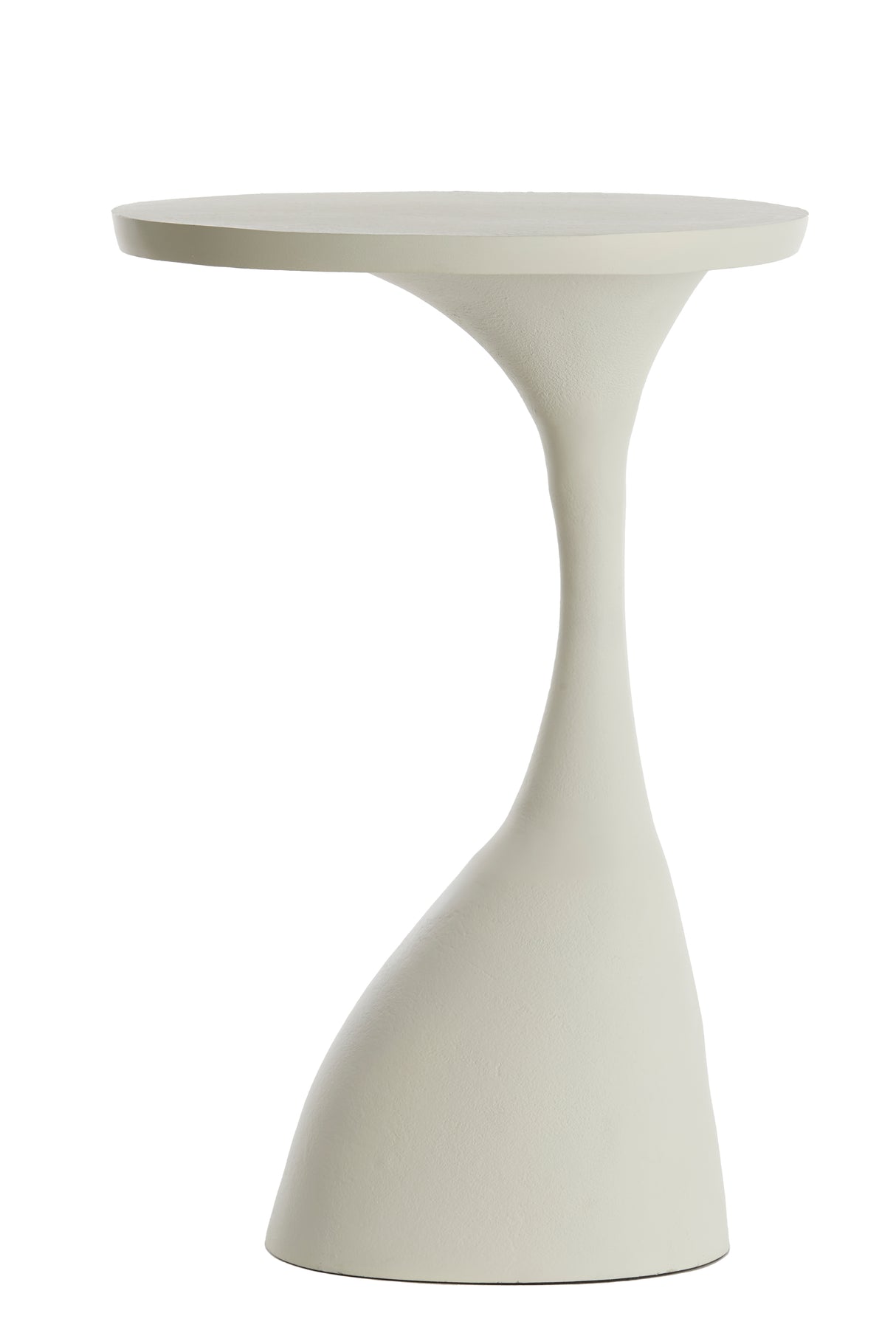 Compact Cream Side Table 40x33x55 cm - Macau Design